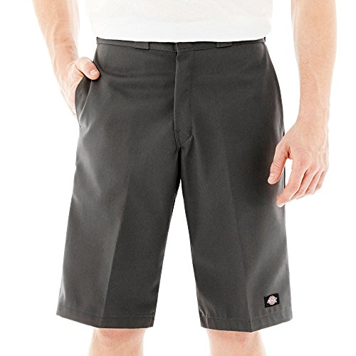 Dickies Herren-Shorts, 33 cm, lockere Passform, mit Mehreren Taschen - Grau - 52 von Dickies