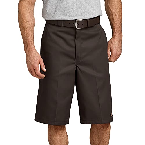 Dickies Herren Shorts 13in Mlt Pkt W/St, Braun (Dark Brown DB), W34 von Dickies