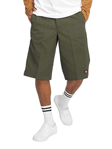 Dickies Herren Shorts 13in Mlt Pkt W/St, Grün (Olive Green), W36 von Dickies