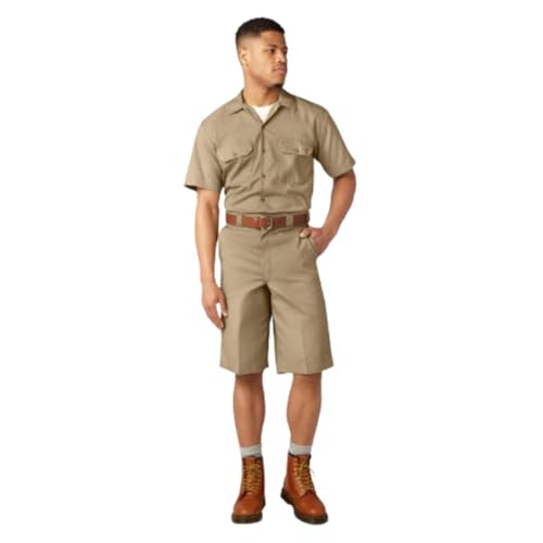Dickies Herren Shorts 13in Mlt Pkt W/St, Khaki, W46 von Dickies