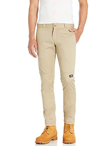 Dickies Herren Skinny-Straight Arbeitshose mit Zwei Knien Hose, Wüstensand, 32W / 30L von Dickies