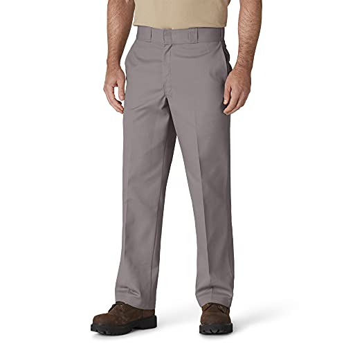 Dickies Herren Slim Straight Work Pants Sporthose, Silver Colours, 42W x 30L von Dickies