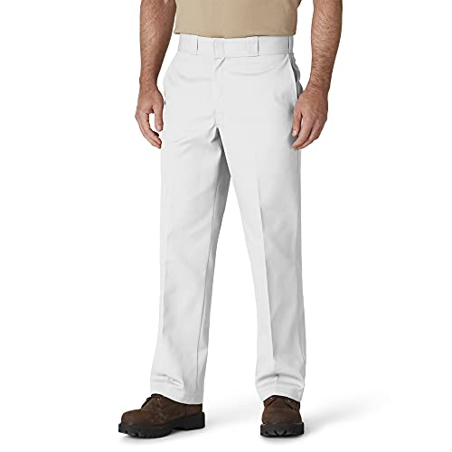 Dickies Herren Slim Straight Work Pants Sporthose, weiß, 28W x 32L von Dickies