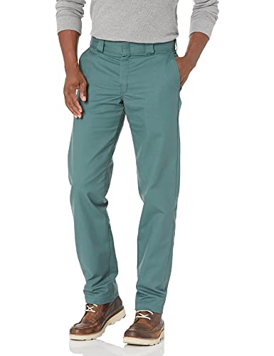 Dickies Herren Slim Taper Stretch Twill Work Pant Arbeitshose, Lincoln Green, 30W / 30L von Dickies