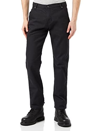 Dickies Herren Tough Max Duck Zimmermannshose Unterhose, Stonewashed Black, 32W / 34L von Dickies