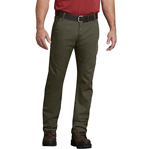 Dickies Herren Tough Max Duck Tischlerhose Hose, Stonewashed Moos, 34W / 34L von Dickies