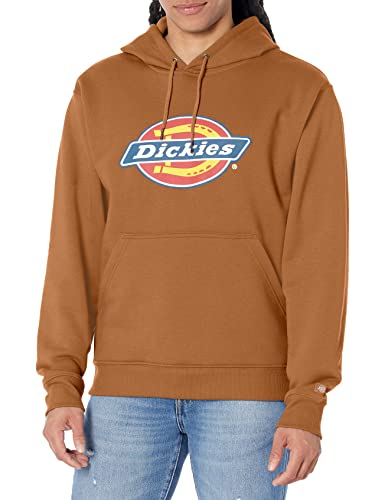 Dickies Herren Tricolor DWR Pullover Fleece Kapuzenpullover, Braune Ente, L von Dickies