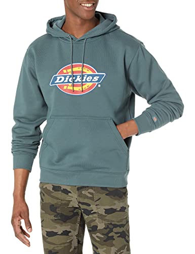 Dickies Herren Tricolor DWR Pullover Fleece Kapuzenpullover, Lincoln Green, L Plus Tall von Dickies