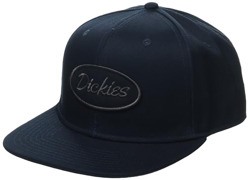 Dickies Herren Twill Flat Bill Cap Verschluss, Blau, Einheitsgröße von Dickies