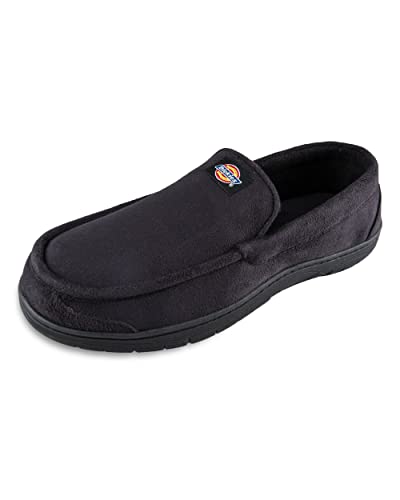 Dickies Herren Venezianische Microsuede Slipper, Schwarzes Microsuede, Medium von Dickies