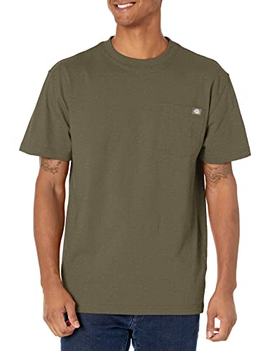 Dickies Herren WS450FH Henley-Hemd, Black Olive, X-Groß von Dickies