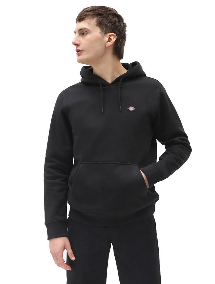 Dickies Hoodie Oakport Gewebtes Dickies-Logo auf der Brust von Dickies