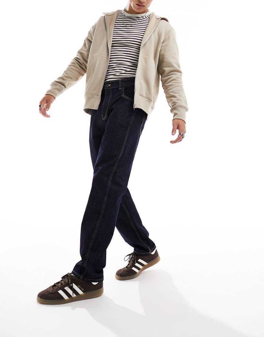 Dickies - Houston - Denim-Jeans in blauer Rinse-Waschung mit normalem Schnitt von Dickies