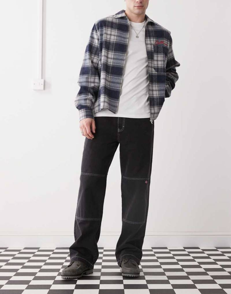 Dickies - Jeans in verwaschenem Schwarz mit doppelter Knieverstärkung von Dickies