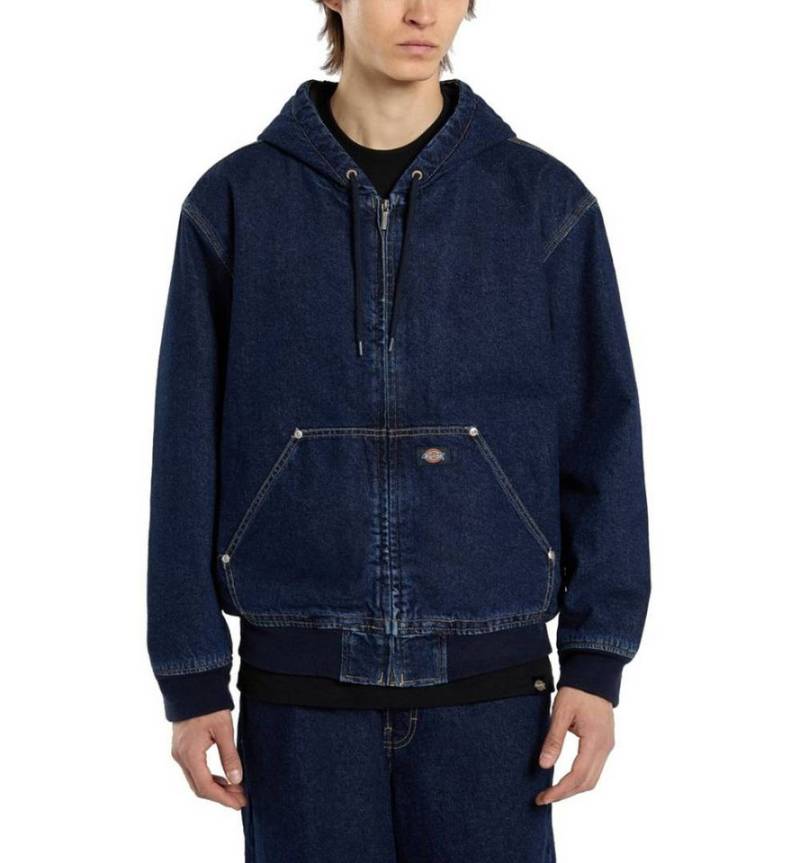 Dickies Jeansjacke Jeansjacke Dickies Hilham Hooded Jacket Kängurutasche von Dickies
