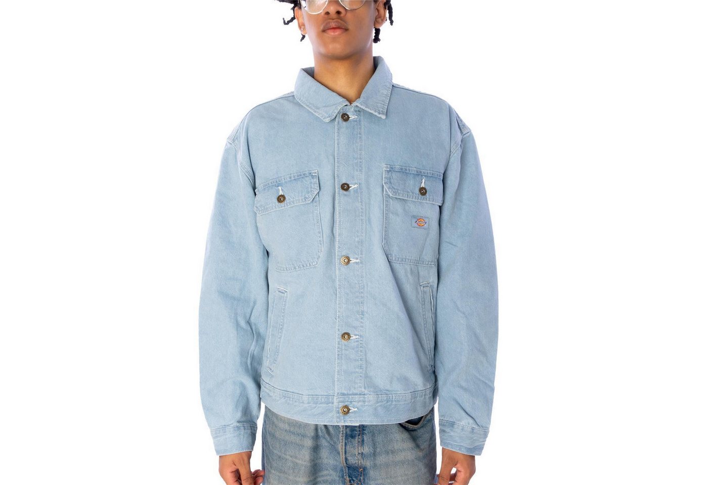 Dickies Jeansjacke Jeansjacke Dickies Madison klassischer Umlegekragen von Dickies