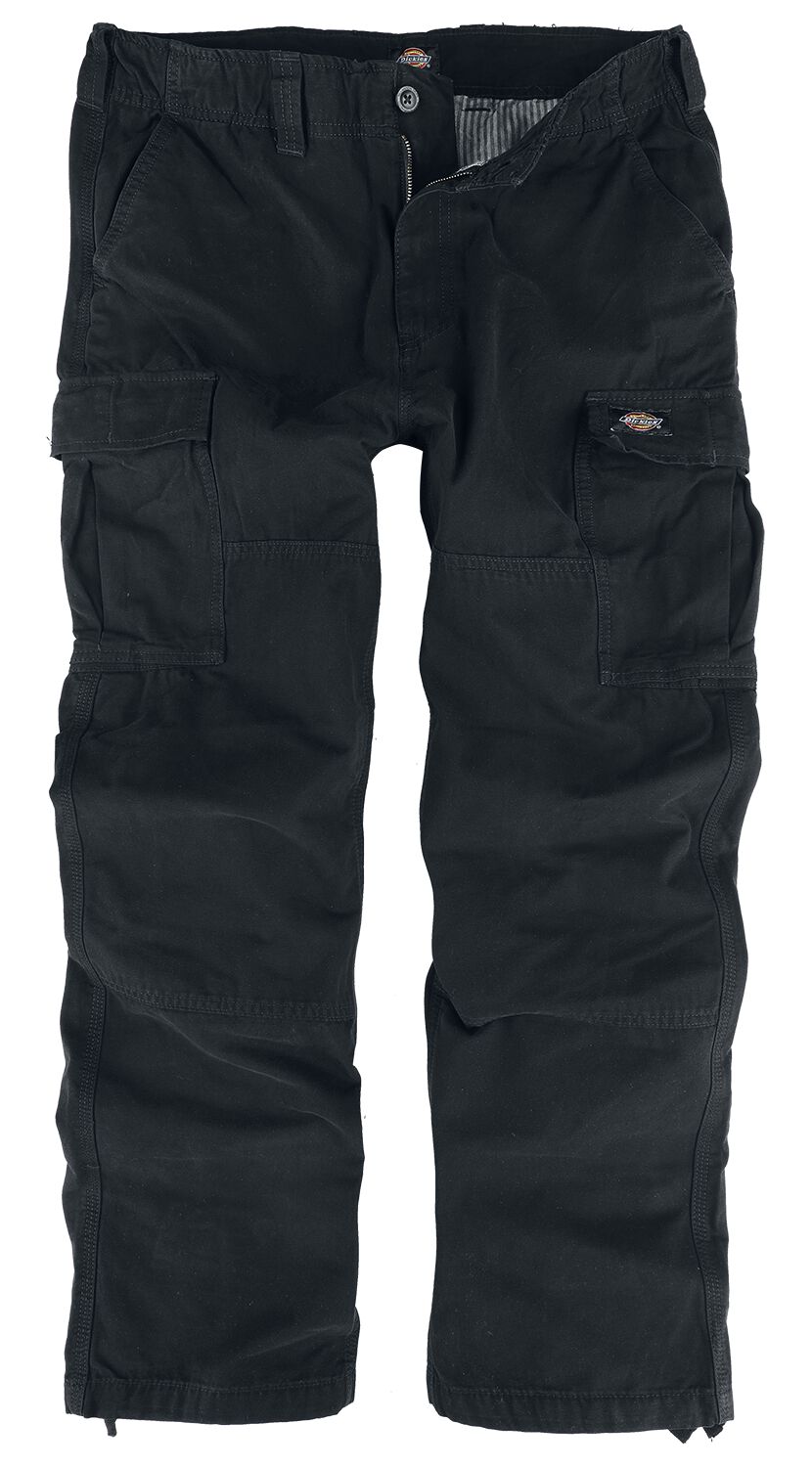 Dickies Johnson Cargo Cargohose schwarz in 32 von Dickies