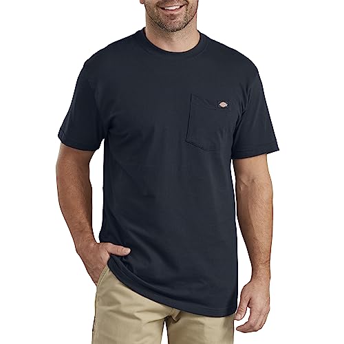 Dickies Kurzärmeliges T-Shirt für Herren, Dunkles Marineblau, 4X-Groß Dickies Kurzärmeliges T-Shirt für Herren, Dunkles Marineblau, 4X-Groß von Dickies