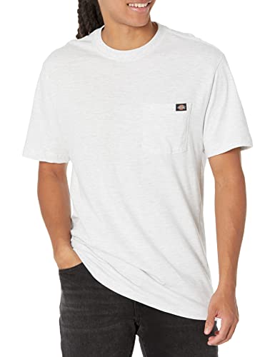 Dickies Kurzärmeliges T-Shirt mit Tasche für Herren, Aschgrau, X-Groß von Dickies