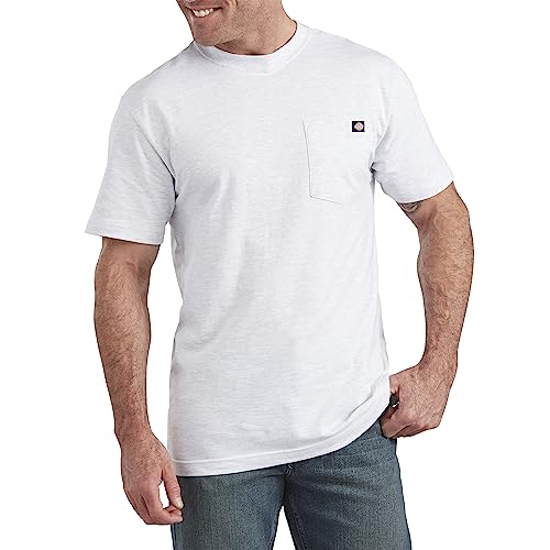 Dickies Kurzärmeliges T-Shirt mit Tasche für Herren, Aschgrau, X-Groß von Dickies