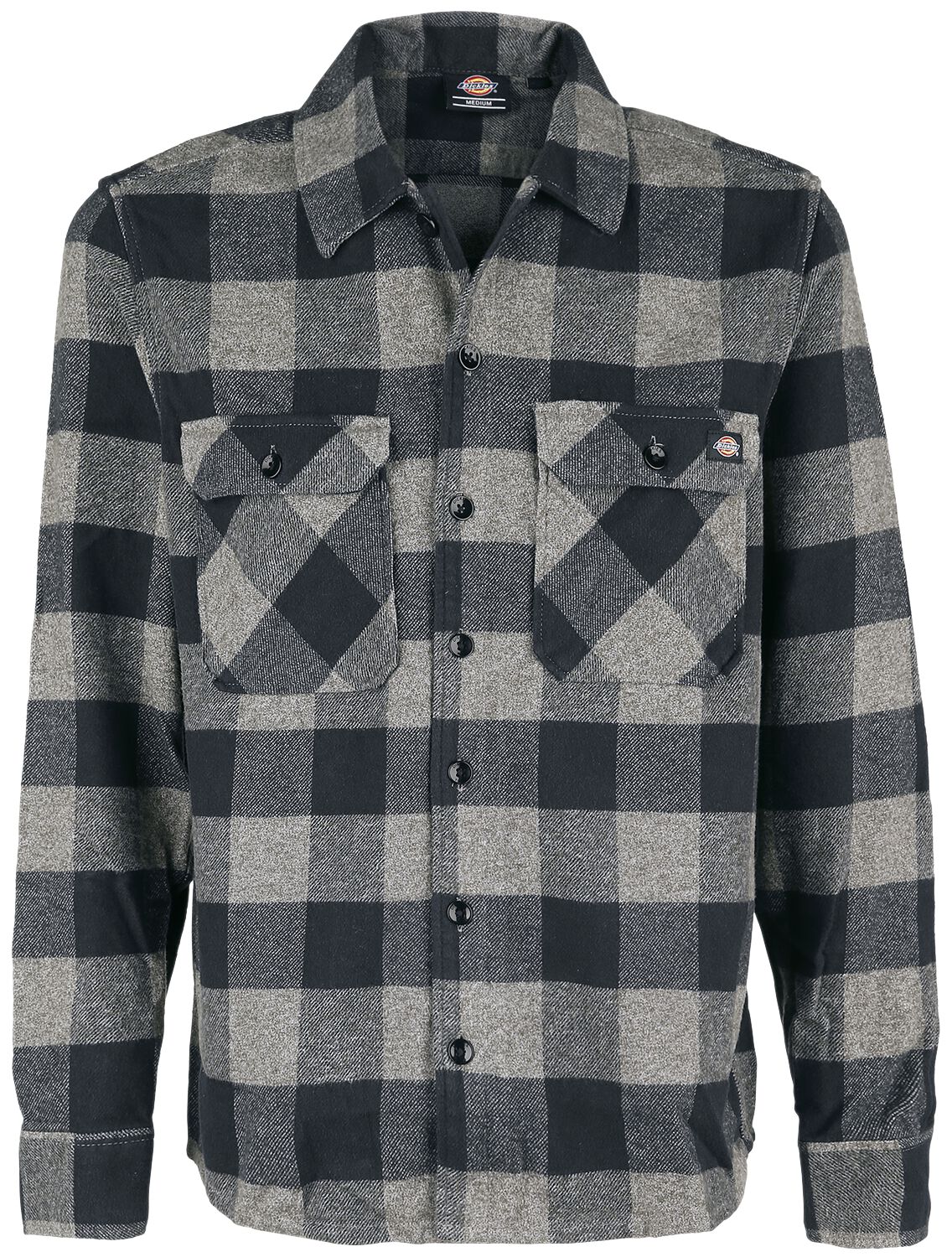 Dickies Langarmhemd - New Sacramento Shirt - S bis XXL - für Männer - Größe S - grau von Dickies