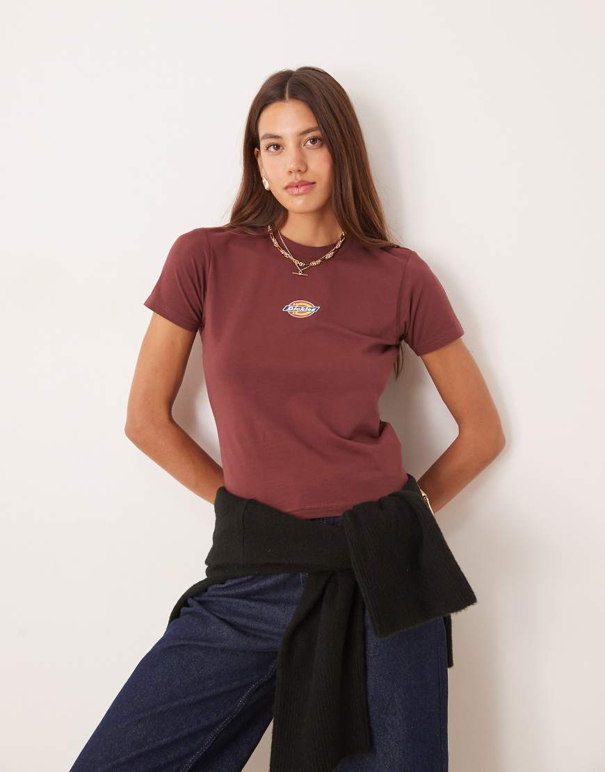 Dickies - Maple Valley - Regular Fit T-Shirt in Mittelbraun Dickies - Maple Valley - Regular Fit T-Shirt in Mittelbraun von Dickies
