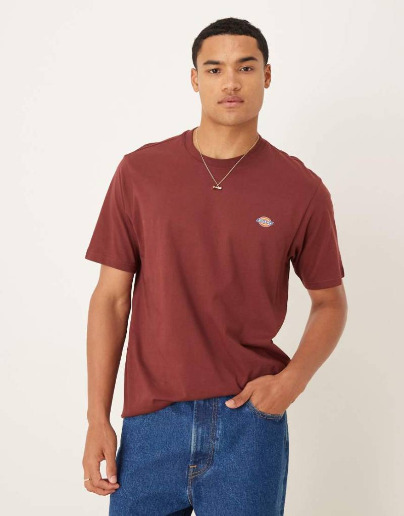 Dickies - Mapleton - Kurzärmliges T-Shirt in Mittelbraun von Dickies