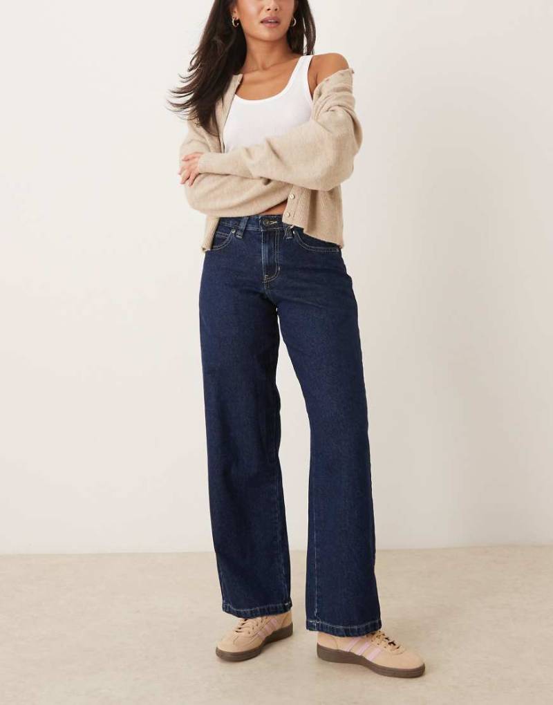 Dickies - Mechanic - Wide Fit Denim-Jeans in dunklem Indigo-Blau von Dickies