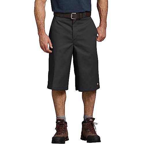 Dickies Herren Große 38,1 cm Lange Arbeitsshorts mit Mehreren Taschen Arbeits-Shorts, Schwarz V1, 46 Big von Dickies