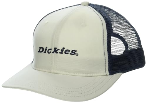 Dickies Men's Two-Tone Trucker Cap Natural Beige Snapback Hat von Dickies