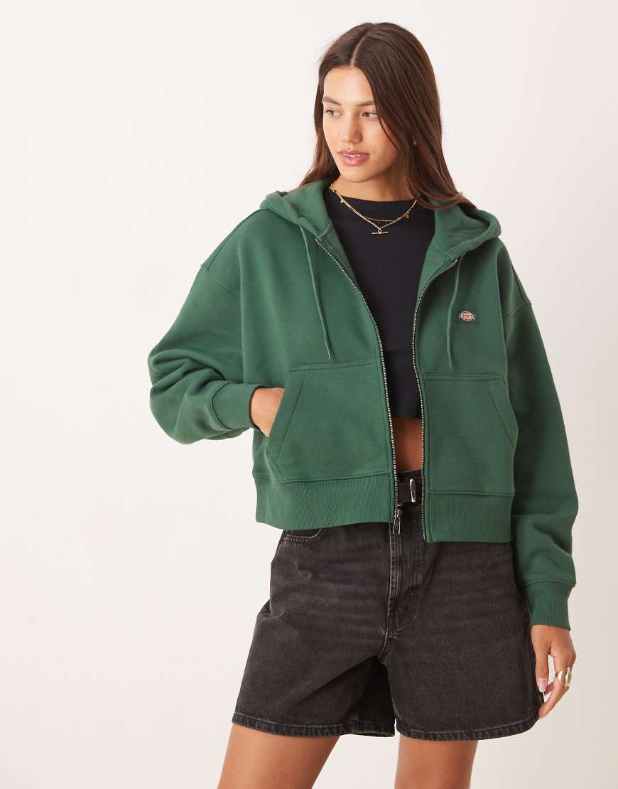 Dickies - Oakport - Kapuzenjacke in Dunkelgrün-Bunt Dickies - Oakport - Kapuzenjacke in Dunkelgrün-Bunt von Dickies