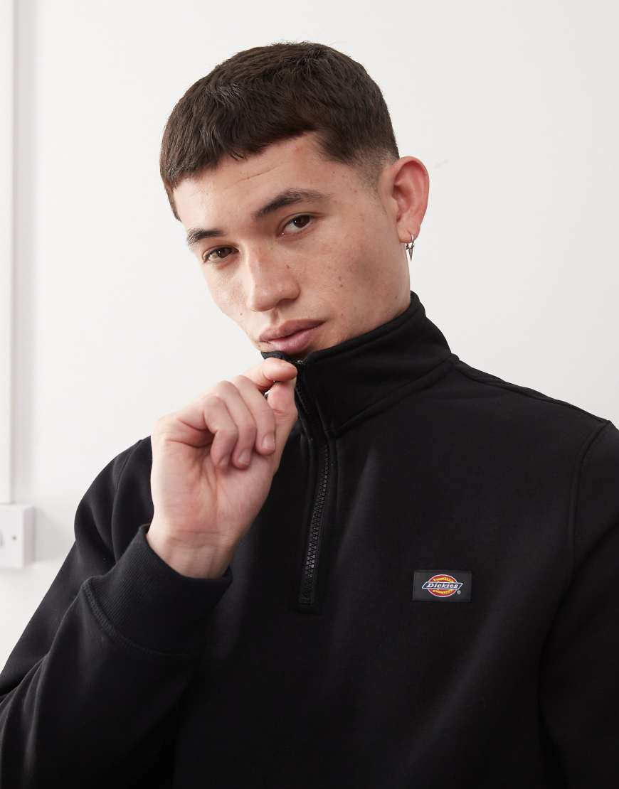 Dickies - Oakport - Sweatshirt in Schwarz mit 1/4-Reißverschluss Dickies - Oakport - Sweatshirt in Schwarz mit 1/4-Reißverschluss von Dickies
