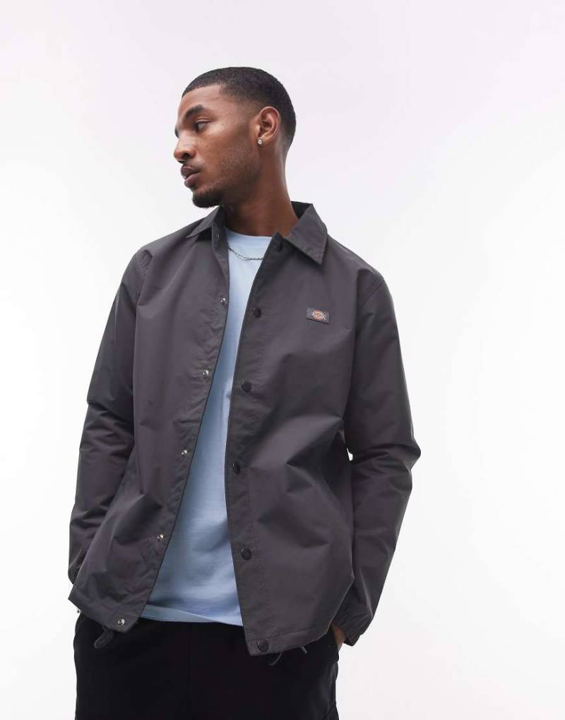 Dickies - Oakport - Trainerjacke in Anthrazit-Grau von Dickies