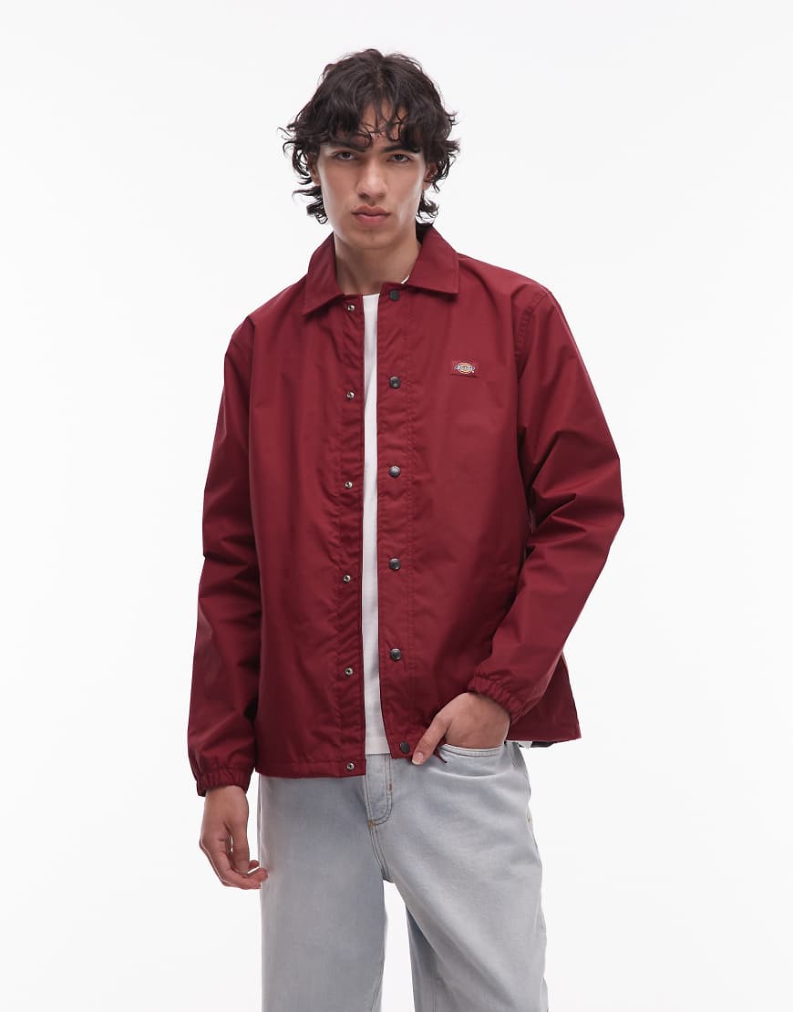 Dickies - Oakport - Trainerjacke in Dunkelrot Dickies - Oakport - Trainerjacke in Dunkelrot von Dickies