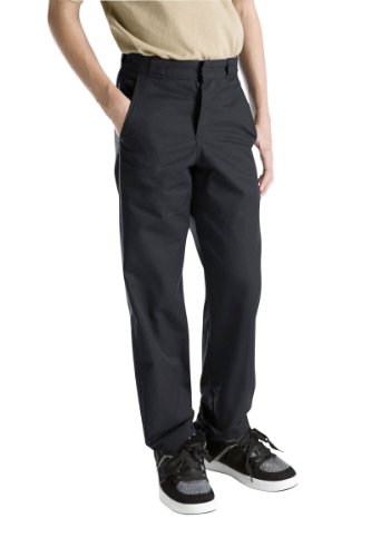 Dickies - - QP874 Jungen Regular Fit Pant, 10, Black von Dickies