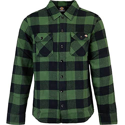 Dickies Sacramento Hemd Herren (XXL, Pine Green) von Dickies