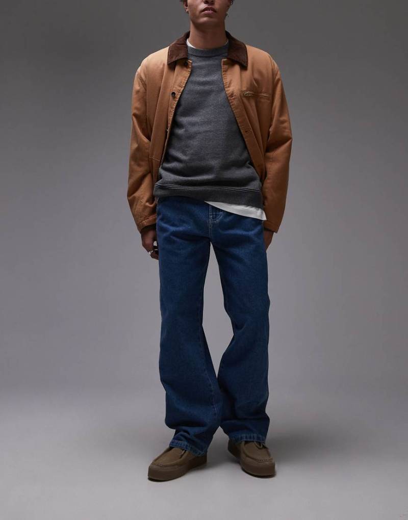 Dickies - Stevensville -Weite Carpenter-Jeans in klassischem Blau von Dickies