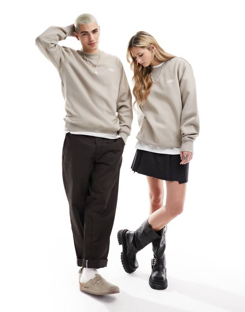 Dickies - Summerdale - Hochwertiges Oversize-Sweatshirt in Sand, exklusiv bei ASOS-Neutral von Dickies