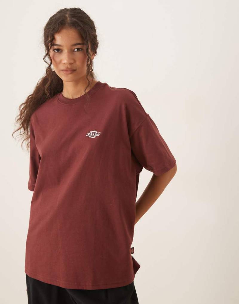 Dickies - Summerdale - Kurzärmliges T-Shirt in Mittelbraun von Dickies