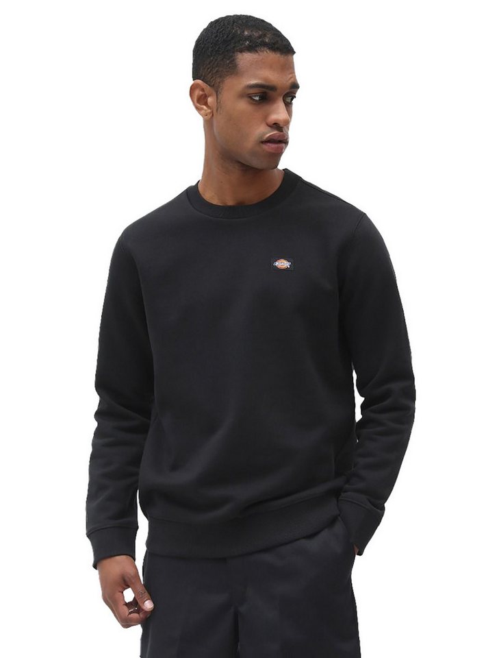 Dickies Sweater Oakport (1-tlg., kein Set) Ikonisches, gewebtes Dickies-Logo auf der Brust von Dickies