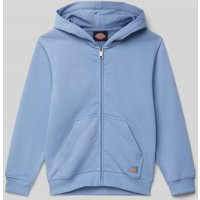 Dickies Sweatjacke mit Label-Patch Modell 'TERRY' in Bleu, Größe 140 Dickies Sweatjacke mit Label-Patch Modell 'TERRY' in Bleu, Größe 140 von Dickies