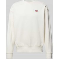 Dickies Sweatshirt mit Label-Badge Modell 'MILLERSBURG' in Ecru, Größe XXL von Dickies