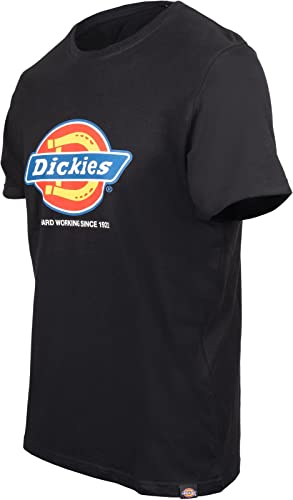 Dickies - T-Shirt for Men, Denison T-Shirt, Crewneck, Black, S von Dickies