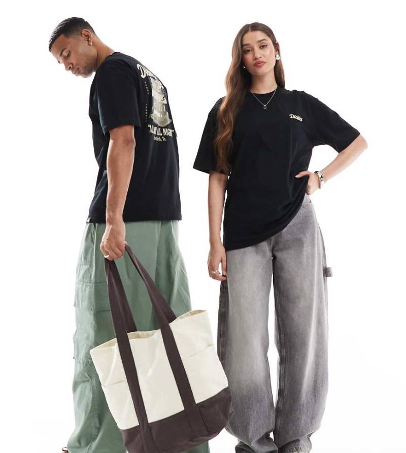 Dickies - T-Shirt in Schwarz mit „Deli"-Rückenprint, exklusiv bei ASOS von Dickies