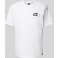 Dickies T-Shirt mit Label-Print Modell 'AITKIN' in Weiss, Größe L von Dickies