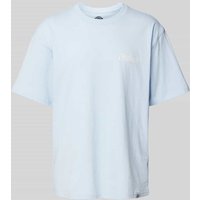 Dickies T-Shirt mit Label-Print Modell 'COMPANION SCRIPT' in Hellblau, Größe XL von Dickies