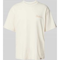 Dickies T-Shirt mit Label-Print Modell 'COMPANION SCRIPT' in Offwhite, Größe XL von Dickies