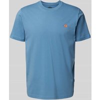 Dickies T-Shirt mit Label-Print Modell 'MAPLETON' in Blau, Größe L von Dickies