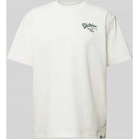 Dickies T-Shirt mit Label-Print Modell 'RAVEN' in Offwhite, Größe XXL von Dickies