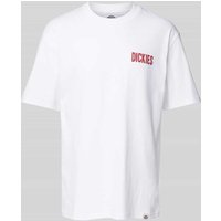 Dickies T-Shirt mit Label-Print Modell 'SLACKS RALLY' in Weiss, Größe M Dickies T-Shirt mit Label-Print Modell 'SLACKS RALLY' in Weiss, Größe M von Dickies